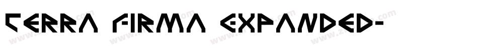 Terra Firma Expanded字体转换